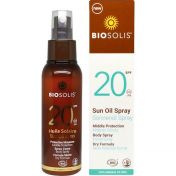 Bio Sonnenöl Spray LSF 20 BIOSOLIS günstig im Preisvergleich