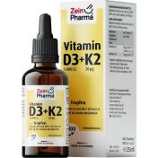 Vitamin D3 + K2 MK-7 Tropfen 25ml hochdosiert
