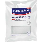 Hansaplast Kompressen Steril 10x10cm günstig im Preisvergleich