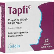 Tapfi 25 mg/25 mg wirkstoffhaltiges Pflaster günstig im Preisvergleich