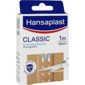 Hansaplast Classic Pflaster 1mx6cm