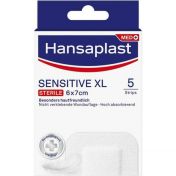 Hansaplast Wundverband Steril Sensitive 6x7cm