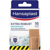 Hansaplast Extra Robust Pflaster Wasserdicht 16 St