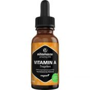 Vitamin A 500ug hochdosiert Tropfen vegan
