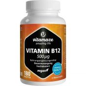 Vitamin B12 500 ug hochdosiert vegan günstig im Preisvergleich