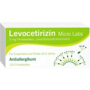 Levocetirizin Micro Labs 5 mg Filmtabletten günstig im Preisvergleich