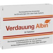 Verdauung Albin Tabletten