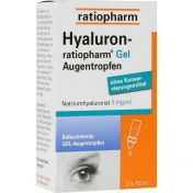 Hyaluron-ratiopharm Gel Augentropfen günstig im Preisvergleich