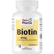 Biotin 10 mg Kapseln hochdosiert günstig im Preisvergleich