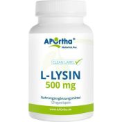 L-Lysin - 500 mg