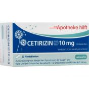 Cetirizin Fair-Med Healthcare 10 mg Filmtab. günstig im Preisvergleich