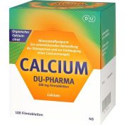 Calcium DU-Pharma 200 mg Filmtabletten günstig im Preisvergleich