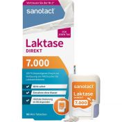 Laktase 7.000 FCC Mini-Tabletten sanotact
