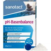 pH-Basenbalance Pulver sanotact