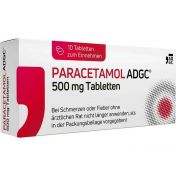 PARACETAMOL ADGC 500 mg Tabletten günstig im Preisvergleich