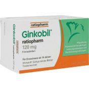 Ginkobil ratiopharm 120 mg Filmtabletten günstig im Preisvergleich