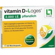 vitamin D-Loges 2.000 I.E. pflanzlich günstig im Preisvergleich