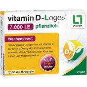 vitamin D-Loges 7.000 I.E. pflanzlich Wochendepot günstig im Preisvergleich