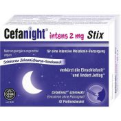 Cefanight intens 2 mg Stix günstig im Preisvergleich