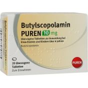 Butylscopolamin PUREN 10 MG überzogene Tabletten günstig im Preisvergleich