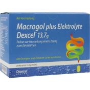 Macrogol plus Elektrolyte Dexcel 13.7 g PLE günstig im Preisvergleich