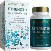 Sanomotion STRENGTH K2 + D3 + Ca + Mg Vegan