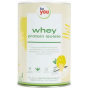 for you whey protein isolate vanille-zitronenquark