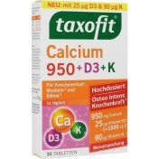 taxofit Calcium 950 + D3 + K günstig im Preisvergleich