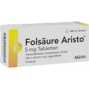 Folsäure Aristo 5 mg Tabletten günstig im Preisvergleich