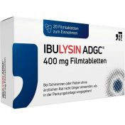 IBULYSIN ADGC 400 mg Filmtabletten günstig im Preisvergleich