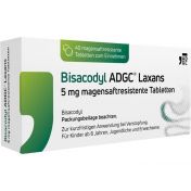 Bisacodyl ADGC Laxans 5 mg magensaftresistente Tab günstig im Preisvergleich