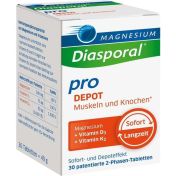 MAGNESIUM DIASPORAL PRO+D3+K2 DEPOT Muskel+Knochen günstig im Preisvergleich