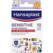 Hansaplast Kinderpflaster Sensitive 6cmx7cm 10 Str