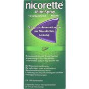 Nicorette Mint Spray 1 mg/Sprühstoß günstig im Preisvergleich