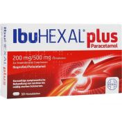 IbuHEXAL plus Paracetamol 200 mg/500 mg FTA günstig im Preisvergleich
