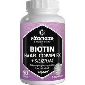 Biotin Haar Vitamine Komplex hochdosiert +Silizium