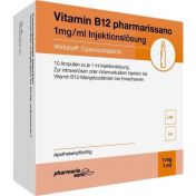 Vitamin B12 pharmarissano 1mg/ml Injektionslösung
