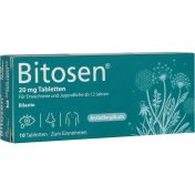 Bitosen 20mg Tabletten günstig im Preisvergleich