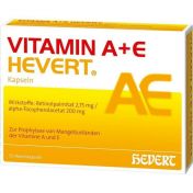 Vitamin A+E Hevert Kapseln günstig im Preisvergleich