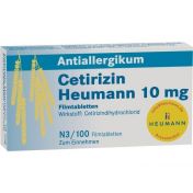 Cetirizin Heumann 10 mg Tabletten