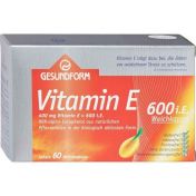 GESUNDFORM Vitamin E 400mg günstig im Preisvergleich
