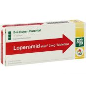 Loperamid elac 2mg Tabletten günstig im Preisvergleich