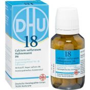 BIOCHEMIE DHU 18 CALCIUM SULFURATUM HAHNEMANNI D 6
