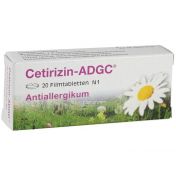 Cetirizin ADGC Tabletten
