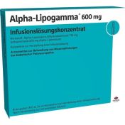 Alpha-Lipogamma 600 Infusionslösungskonzentrat
