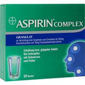 ASPIRIN COMPLEX Beutel günstig im Preisvergleich