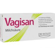 Vagisan Milchsäure Vaginalzäpfchen günstig im Preisvergleich