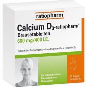 Calcium D3-ratiopharm Brausetabletten günstig im Preisvergleich