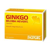 Ginkgo biloba Hevert Tabletten günstig im Preisvergleich