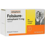 Folsäure-ratiopharm 5 mg günstig im Preisvergleich